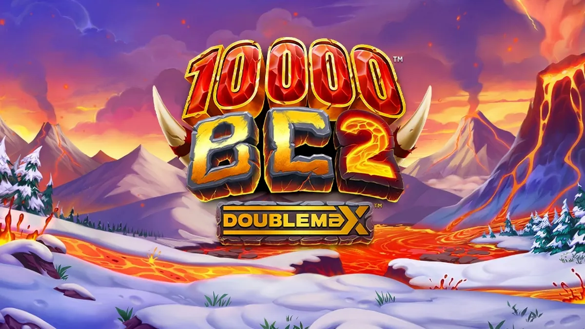 10000 BC DoubleMax 2 গেমের প্রাগৈতিহাসিক পরিবেশ এবং মাল্টিপ্লায়ারের ঝলক