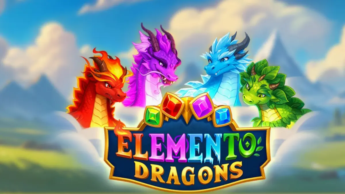 Elemento Dragons মোবাইল গেমিং ইন্টারফেস এবং ড্রাগন থিম